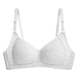 Damen BH Bequemer, Atmungsaktiver, Women's Bra Ohne Bügel Unterwäsche Mit...