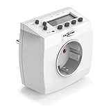 ANSMANN Zeitschaltuhr, Wochenzeitschaltuhr AES5, LCD-Display, 3680W,...