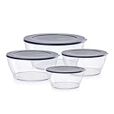 Tupperware Crystal Clear Store & Serve Collection Clearly Elegant...