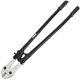 TECPO Bolzenschneider 900mm Chrom-Vanadium-Stahl mit 12mm Schneidleistung,...