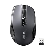 UGREEN 2.4G Maus kabellos mit 4000 DPI, Ergonomisches Design, Wireless...