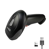 YANZEO L6811 Barcode Scanner 1D Wireless Barcode Reader 2.4G und USB Kabel...