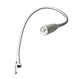 kalb Material für Möbel LED Bettleuchte Leseleuchte Nachttischlampe, 1er...