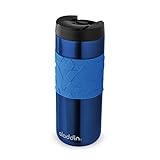 Aladdin Easy-Grip Leak-Lock Technology Mug 0.47L Blau – Auslaufsicherer...
