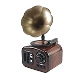 Lisher 1 Stück Bo?Te Music Phonograph Vintage Retro Klassisch Grammophon...