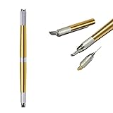 Pinkiou Tattoo Stift Augenbrauenfarbe Make-up Microblading Stift 3 Köpfe...