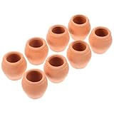 Hohopeti 8 Stück Teiliges Mini Keramik Blumentopf Kleine Terrakotta...