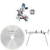 Bosch Professional Kapp- und Gehrungssäge GCM 80 SJ + Bosch 1x PRO Multi...