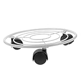 UKCOCO Beweglicher Pflanzenständer mit Robuster Blumentopfhalter für...