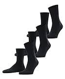 FALKE Unisex Socken Run Multipack U So Baumwolle einfarbig 3 Paar, Schwarz...