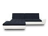 DOMO. collection Ecksofa Morton, Schlafsofa in L-Form, Eckcouch aus Leder...