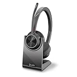 Schnurloses Poly Voyager 4320 UC-Headset und Ladestation –...