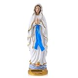 QIANLING 30 cm Jungfrau Maria Statue, Religiöses Geschenk Gesegnete Mutter...