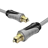TNP Optisches Kabel 1m, Toslink Kabel, Digitales Audiokabel,...