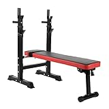 Ultrasport Unisex – Erwachsene Hantelbank mit Ablage, mit...