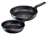 Tefal XL Force 2-teiliges Pfannenset, 24 und 28 cm, Antihaftversiegelung,...