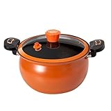 Kochtopf mit Fassungsvermögen – Antihaftbeschichtete mit transparentem...