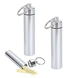 YUGUOLAN 2 Stück Zahnstocherspender, Zahnstocher Für Unterwegs, Toothpick...
