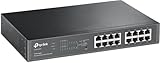 TP-Link TL-SG1016PE 16-Port Gigabit Easy Smart Switch mit 8-Port PoE+, bis...