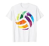 VOLLEYBALL T-Shirt | Motiv Colorsplash-T-Shirt