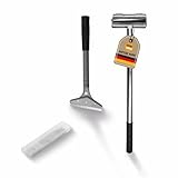 WOW!TOOLS Tapeten-Entferner-Set inkl. robustem Tapetenschaber/Bodenschaber,...