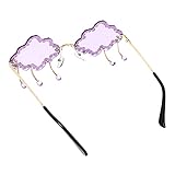 FOMIYES 1 Paar Cloud Shaped Party Sonnenbrille mit Quasten Uv Damen Herren...