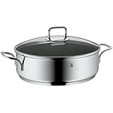WMF Schmorpfanne 28 cm hoher Rand, Bräter Induktion, Schmortopf mit Deckel...