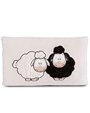 NICI Kuschelkissen Wool*y Gang Green 43 x 25cm, Weiches Plüsch,...