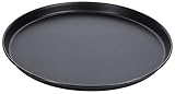 Contacto Pizzablech aus Schwarzblech, ∅36 cm, 2,5 cm hoch, gebördelter...