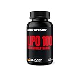 BODY ATTACK LIPO 100-120 Kapseln - Mit Lipocholine®, 200 mg Koffein,...