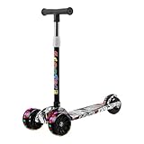 Faltbarer Roller für Kinder - 3-Rad-Roller für Kinder | Roller mit...