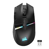 CORSAIR DARKSTAR WIRELESS MMO/MOBA Gaming-Maus - 26.000 DPI - 15...