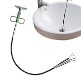 Abflussschlange, 4 Klauen, verstopfter Abfluss, Reinigungswerkzeug,...