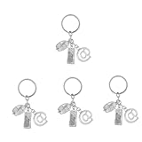 Ipetboom 4 Stück Computerschlüsselkette Aufhänger Schlüsselanhänger...