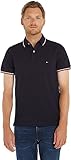 Tommy Hilfiger CORE TOMMY TIPPED SLIM POLO Kurzarm Poloshirts Herren, Blau...