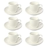 Schramm® Espressotassen Set aus Porzellan 6er Set wählbar in 3...