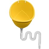 Wasserlose Urinale für Männer 11, 6x9.5x13.6 spritzsichere PP-Urinale mit...