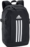 adidas Power Backpack Tasche, Black/White, One Size(26.4L)