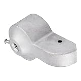 VILLCASE Aluminium Fahnenmastkappe mit Langlebiger Umlenkrolle Robustes...