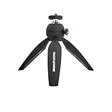 Manfrotto MTPIXIMII-B, PIXI Mini-Stativ mit Handgriff für kompakte...