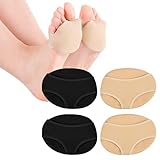 2 Paar Metatarsal Pad Fußpolster Fussballen Polster Vorfuß Pads Weiche...
