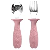 Tiajingzi Kinderbesteck Gabel und Löffel - Baby Essbesteck Set mit...