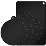 5 Stück Induktionsschutzmatte Set, Herdabdeckung Induktionsfeld, Silikon...