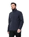 Jack Wolfskin Herren Whirlwind Mens Softshelljacke, Night Blue, XXL EU