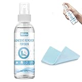 Miioto Pflasterentferner Spray, 60ml Pflasterlöser Spray+12 * 12cm...