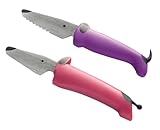 Kuhn Rikon kinderkitchen® Messerset fuchsia/violett 2 Stk, Kindermesser,...