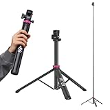 ULANZI MT-89 Ausziehbares Stativ Aluminium, 208cm Lichtstativ tragbares...