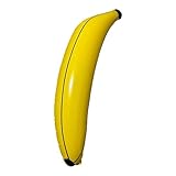 Dozer Aufblasbare Banane XXL, aufblasbare Banane 162 cm, aufblasbares...