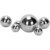 LAINIKE Dekokugel Schwimmkugeln Silber Edelstahl Dekokugel Silber...