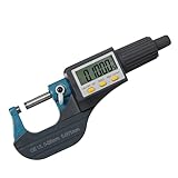 Beslands Mikrometer Digital Bügelmessschraube 0-25mm/ 0.001mm Hohe...